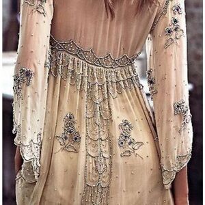 ISO FREE PEOPLE Kristal Limited Edition Beaded Dress